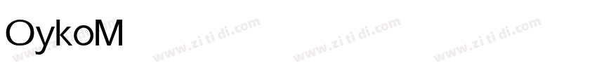 Oyko Medium字体转换
